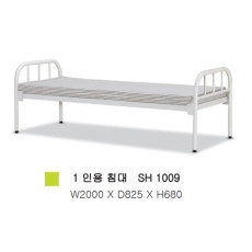 철재1인용침대(매트포함)