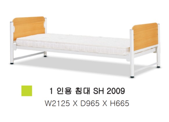 철재1인용침대 분리형(매트포함)