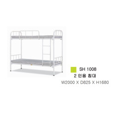 철재2인용침대(매트포함)