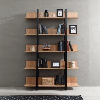 철제 5단 오픈책장(W1200)