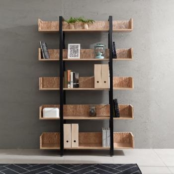 철제 5단 가림막책장(W1200)