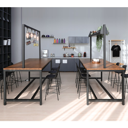 디셀 원목 카페테리아 테이블