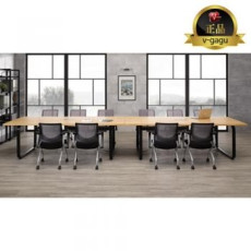 유로파S 원목 회의용테이블~A타입/스퀘어(30T고무나무집성목)