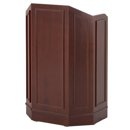 육각강연대(천연무늬목)