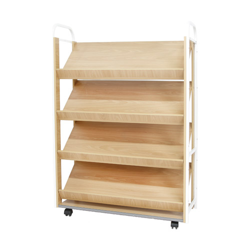 이동앵글잡지꽂이 4단