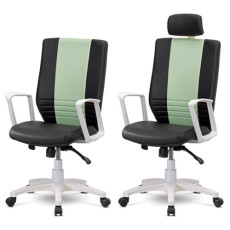 루카스사무용의자(화이트프레임)