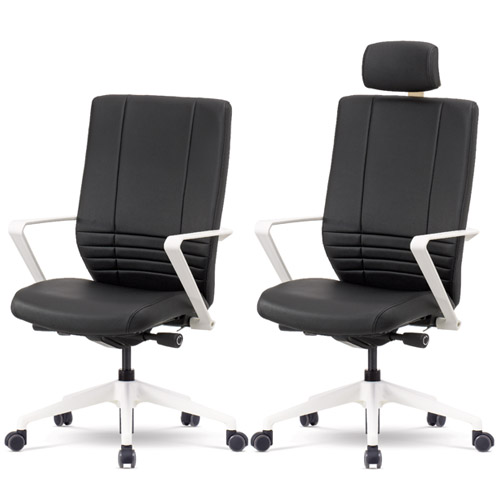 루카스골드 사무용의자(화이트프레임)