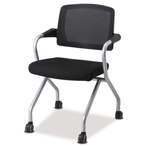 앵초A형 메쉬 접이식의자(블랙등판)