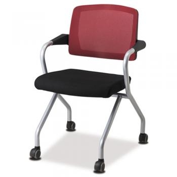 앵초A형 메쉬 접이식의자(블랙등판)