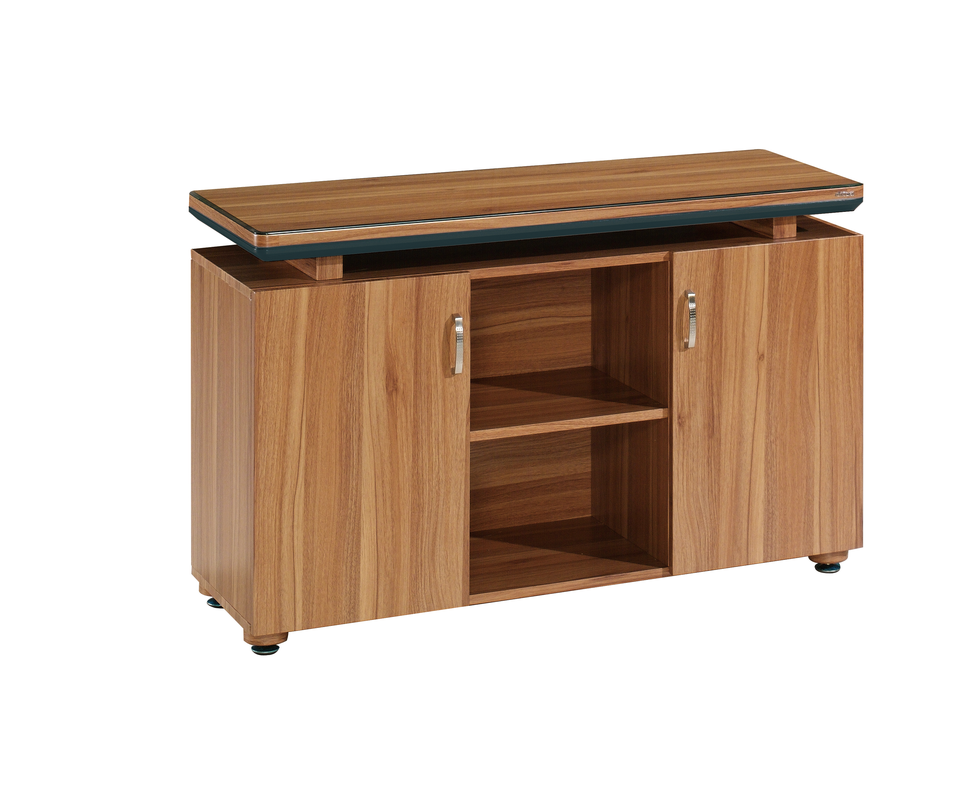 시네마 로즈오크 사이드책상[투명유리]