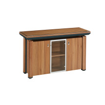 산타페 로즈오크 사이드서랍장[투명유리]