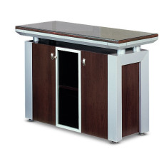 산토스 사이드서랍장[갈색유리]