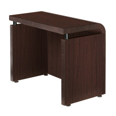 알페온 월넛 사이드책상[갈색유리]