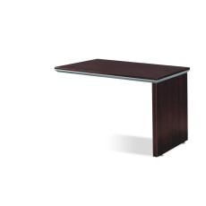 사이드책상 [갈색유리]