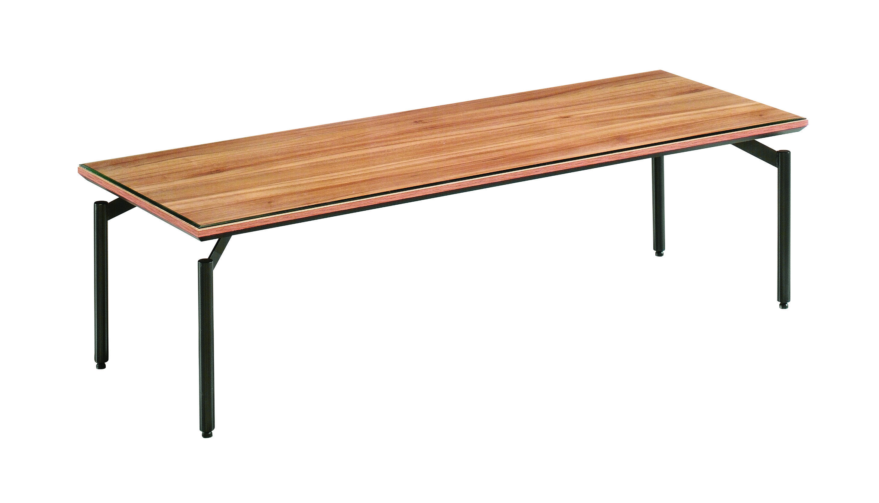 가우디 로즈오크 소파테이블 [투명유리]