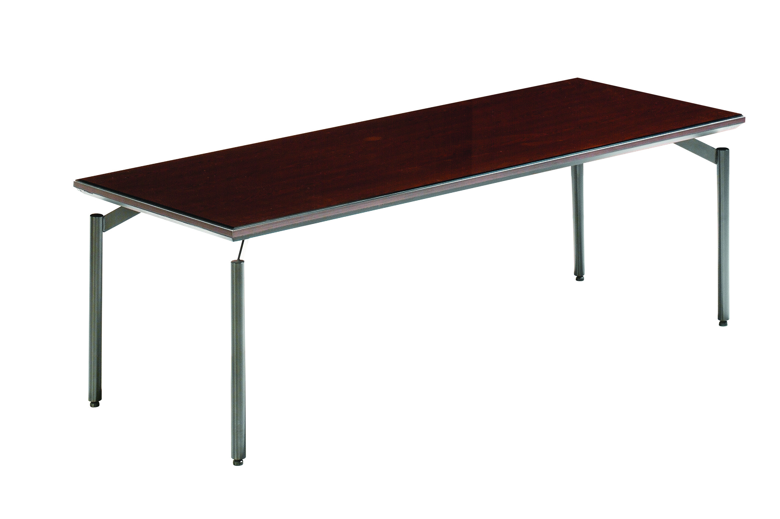 가우디 월넛 소파테이블 [갈색유리]