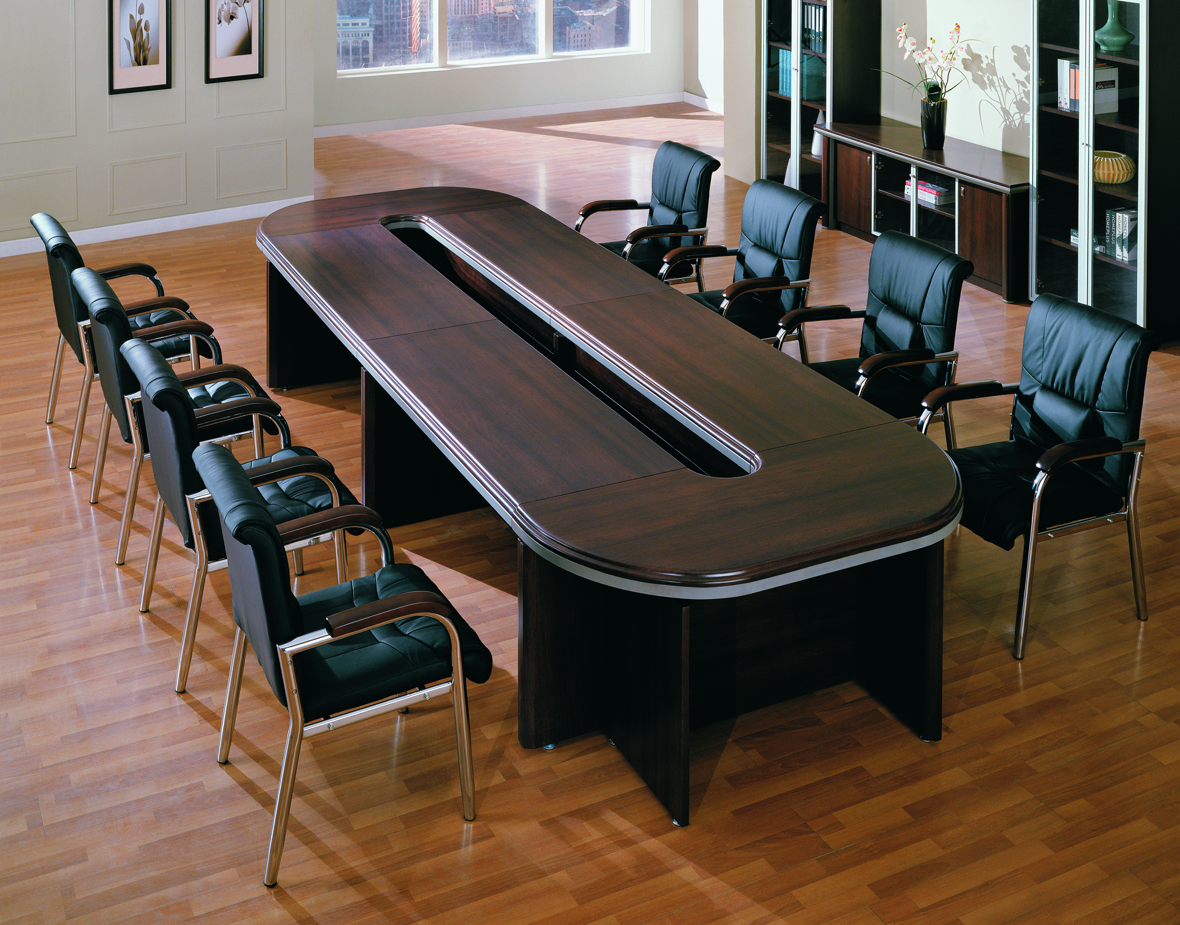 산타페 연결형 회의테이블