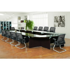 뉴토스카 월넛 연결형 회의테이블