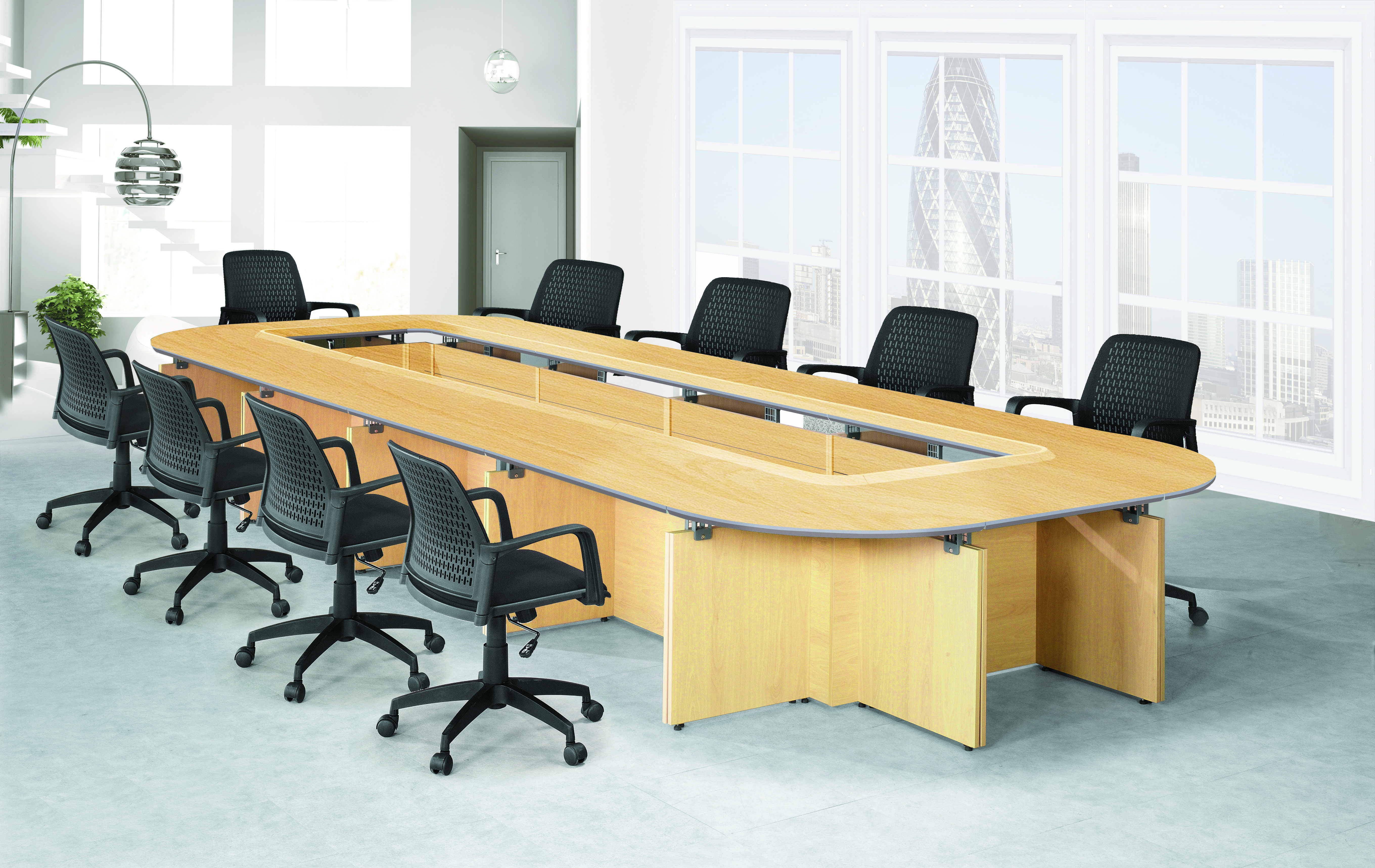 망펄비치 CM 연결회의용테이블