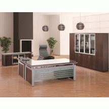 STW-1950W 산토스 유리책상