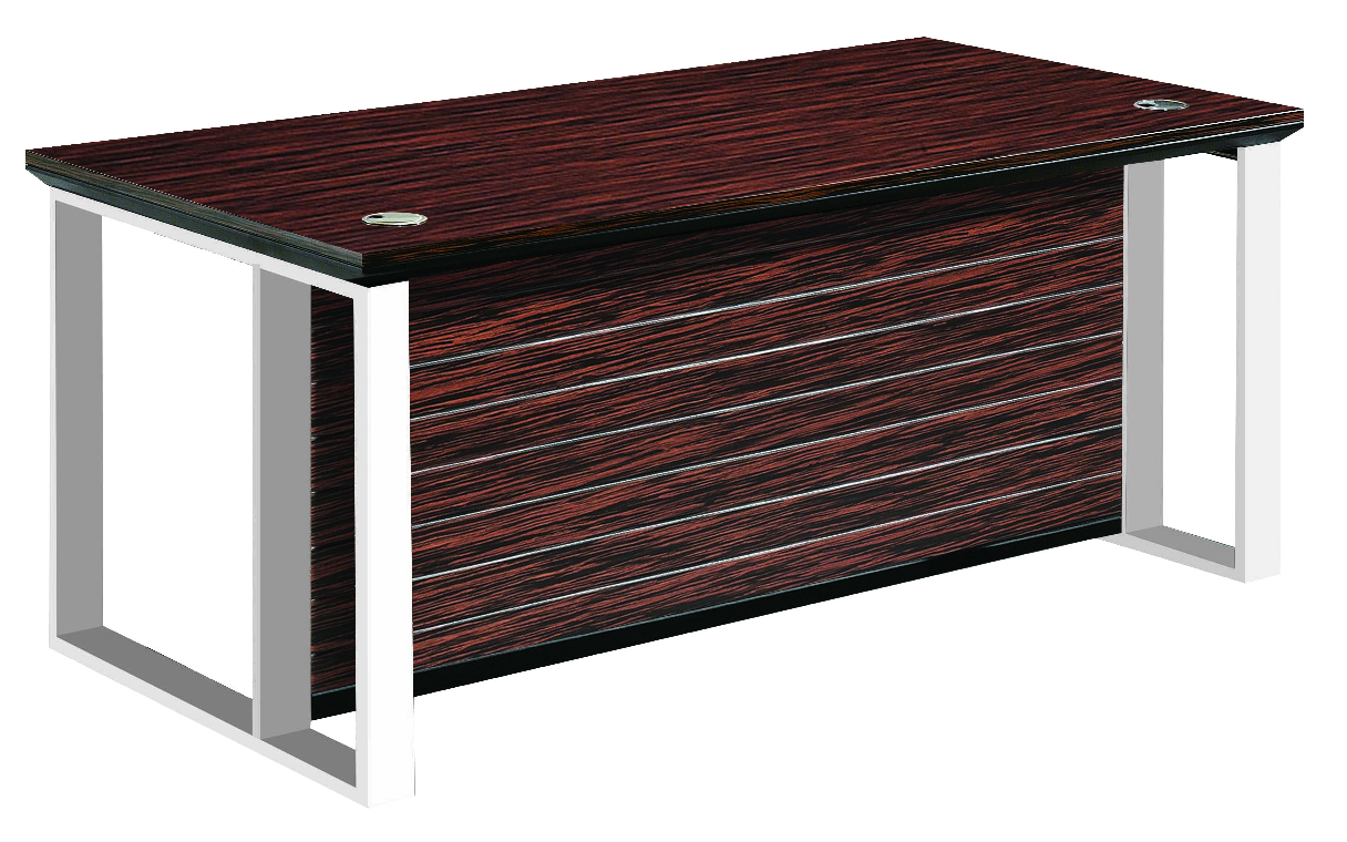 KIN-LG 흑단 킨텍스 LG중역책상(유리없음)