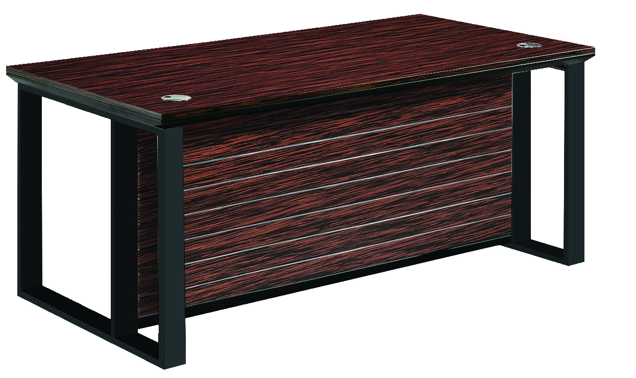 KIN-LG 흑단 킨텍스 LG중역책상(유리없음)