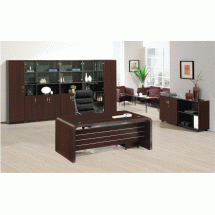 알페온 월넛 책상