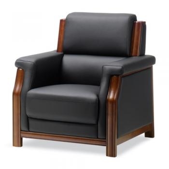 클라스 가죽소파(원목)