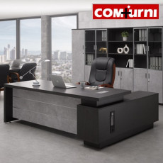 COM-240 에보니 쇼파드 중역책상