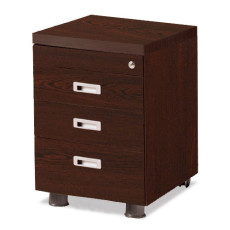 중역용 월넛 이동서랍