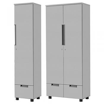 DHF-631 하단서랍 옷장 1인/2인 (매립형)