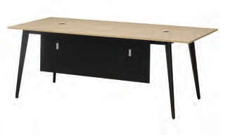 플렉스 중역용 책상 (가림판포함)