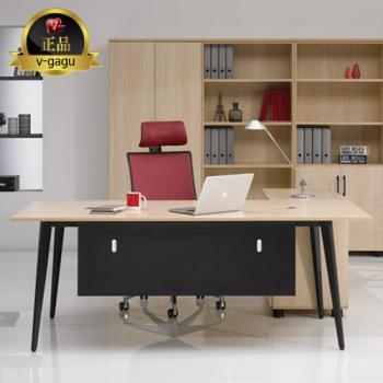 플렉스 중역용 책상 (가림판포함)