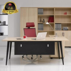 플렉스 중역용 책상 (가림판포함)