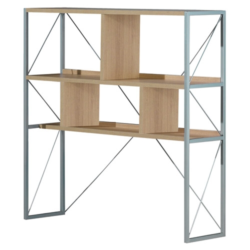 아이에프 라이트월넛 책꽂이(1200책상전용)