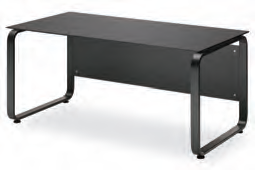 유로파S 강화유리책상(가림판포함)~A타입/스퀘어