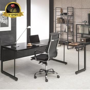 판도라 강화유리책상(블랙프레임)