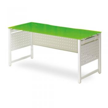 모노그램 네오2 강화유리책상(D700/타공가림판)