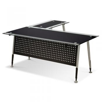 유리사무용책상(사이드포함)