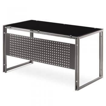 제이드 블랙유리책상