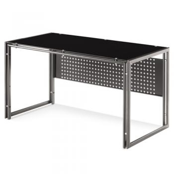 제이드 블랙유리책상