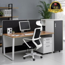 시그니처 사무용책상 (가림판포함/D600,800)