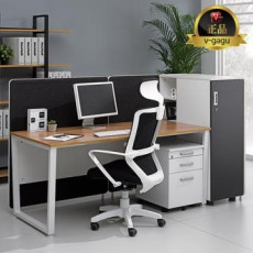 시그니처 사무용책상 (가림판포함/D600,800)