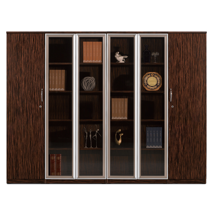 흑단 실버알루미늄샷시 장식장