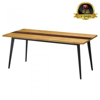 우드락 흑단 투톤 원목 회의용테이블(30T고무나무집성목 투톤)