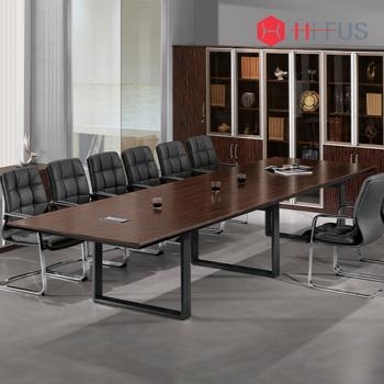 HF-ELT-404 흑단 PTL3 연결형회의용테이블 (분체도장 프레임)