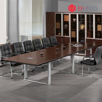 HF-ELT-404 흑단 PTL3 연결형회의용테이블 (분체도장 프레임)