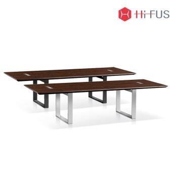HF-ELT-404 흑단 PTL3 연결형회의용테이블 (분체도장 프레임)