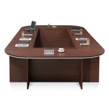 HF-ET-1200A 흑단 클레버 연결회의용테이블 (ㅁ자형/A타입)