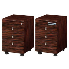 흑단 킨텍스 이동서랍(3단)